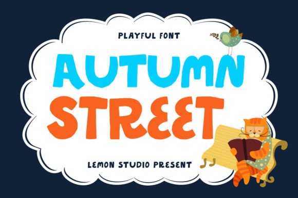 Autumn Street: A Friendly Display Font for Branding
