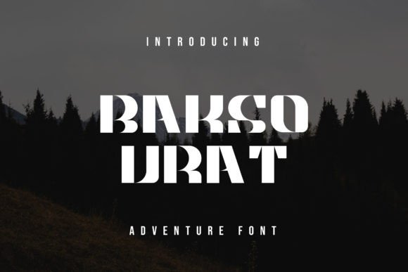 Bakso Urat: A Bold Display Font Review for Branding