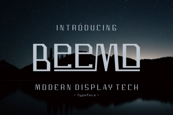 Beemo: A Modern Display Font for Polished Branding