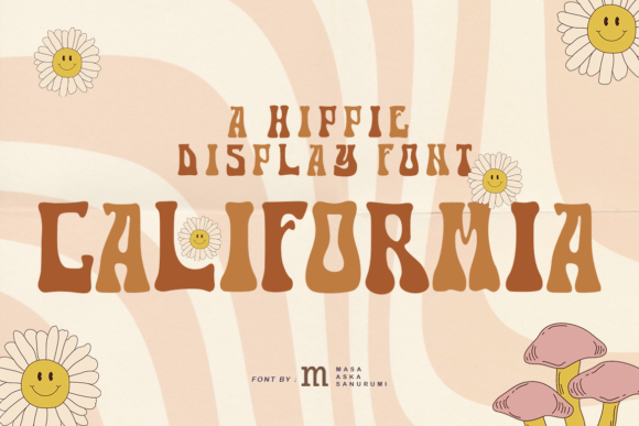 Califormia: A Retro Display Font for Modern Branding
