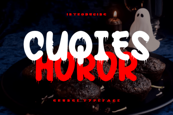 Cuqies Horor: A Spooky Display Font for Editorial Design