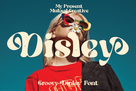 Disley: A Groovy Display Font for Bold Branding