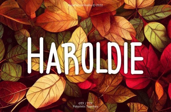 Haroldie: A Trendy Display Font for Your Brand
