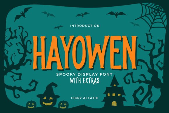 Hayowen: A Spooky Display Font for Web Design