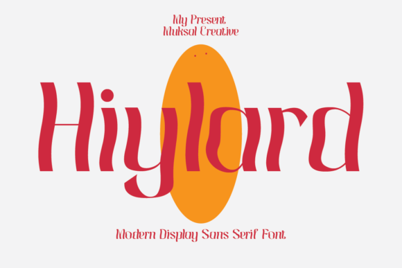 Hiylard: A Modern Display Font for Editorial Design