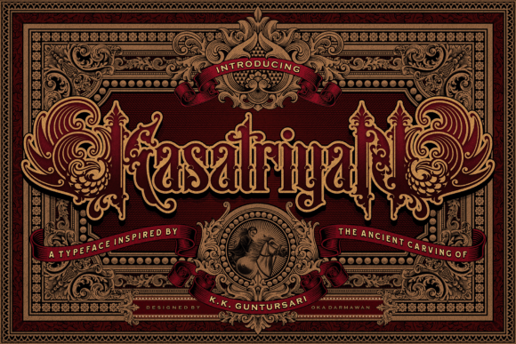 Kasatriyan: A Premium Display Font for Business Branding