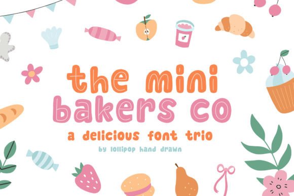 Mini Bakers Co: A Playful Display Font for Campaigns