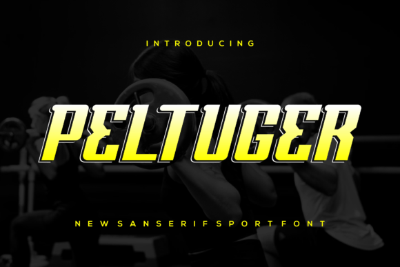 Peltuger: A Modern Display Font for Campaigns