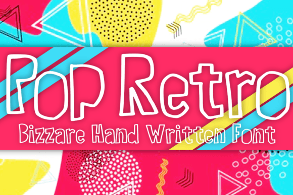 Pop Retro: A Fun Display Font for Your Brand