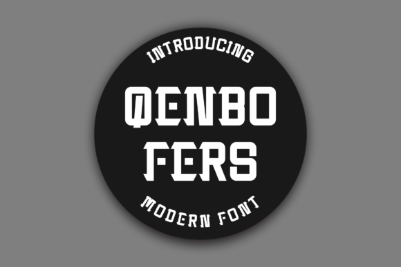 Qenbo Fers: A Modern Display Font for Business