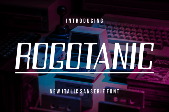 Rogotanic: A Modern Display Font for Web Design