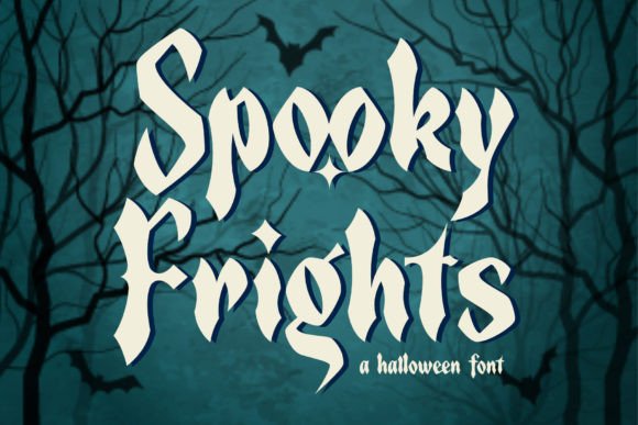 Spooky Frights: The Ultimate Halloween Display Font
