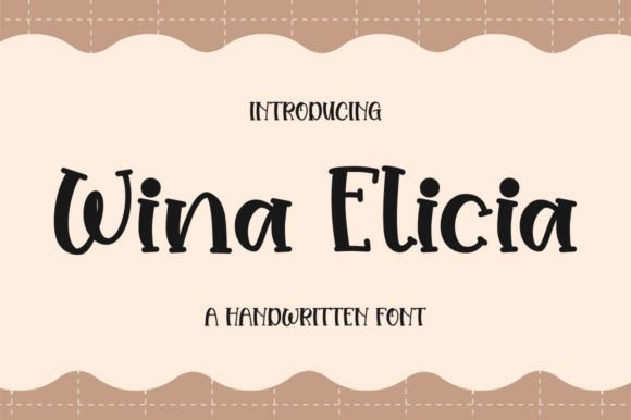 Wina Elicia: A Friendly Serif Font for Web Design